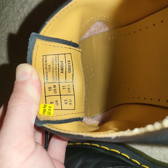 Dr Martens 1461 Smooth Leather Upper - Picture 5 of 7
